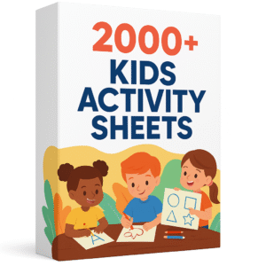 2000+ Kids Activity Sheets (Digital Download)